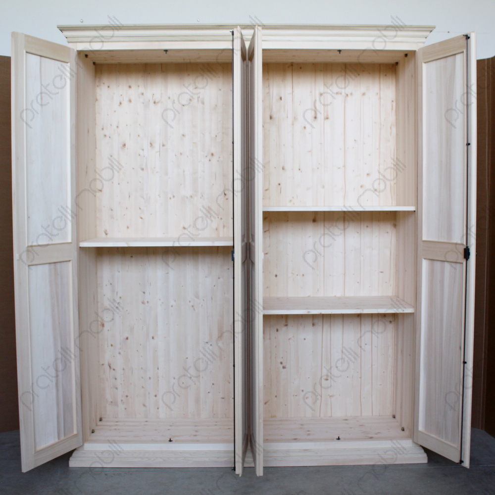 Elegant armadio with mobili legno naturale for Mobili in legno