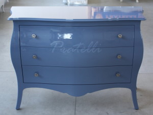 Comò Blu