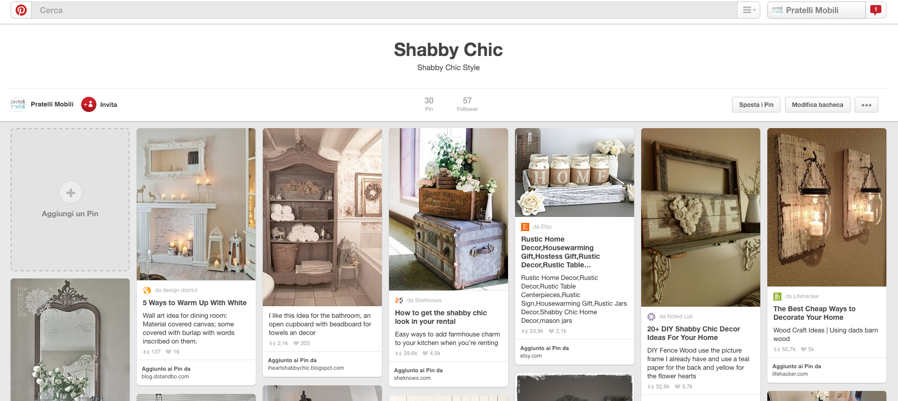 shabby chic pinterest