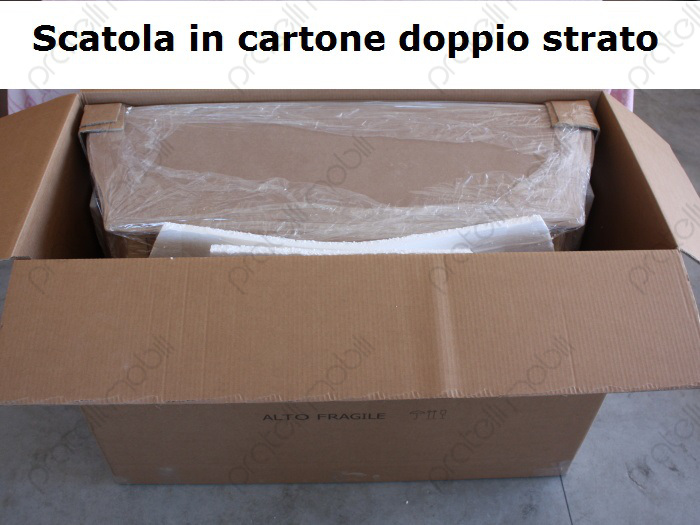 comò bombato grezzo 